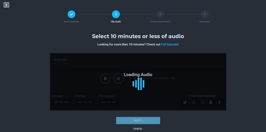 Headliner podcast video clips