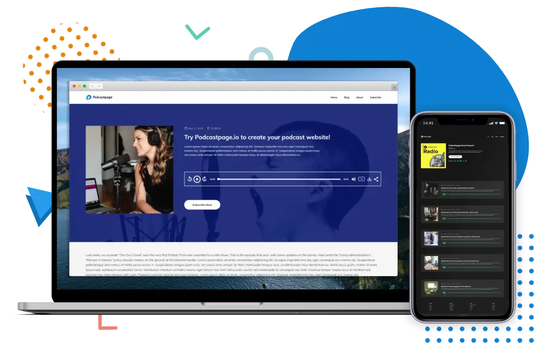 podcast website platform