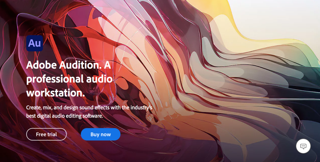 Adobe Audition software