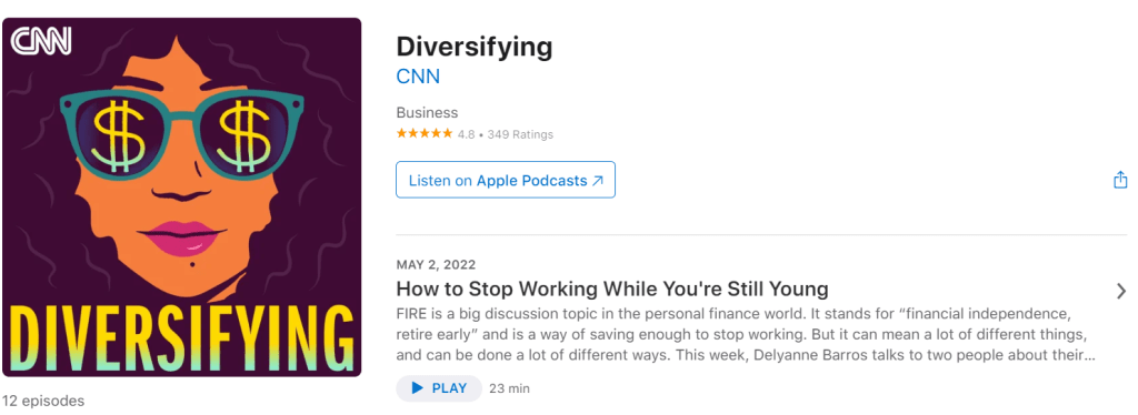 An example of attractive podcast cover art.