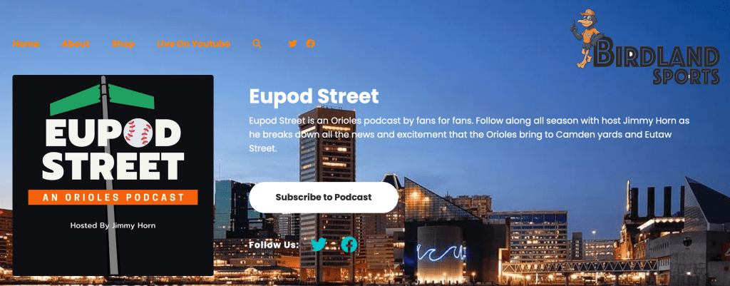 The Birdland Sports podcast network