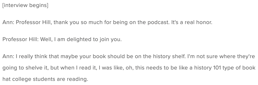 Icebreaker podcast questions.