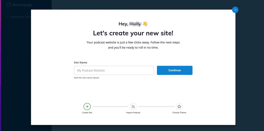 Create a new account with Beamly