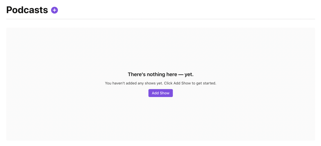 Adding an Apple Podcast