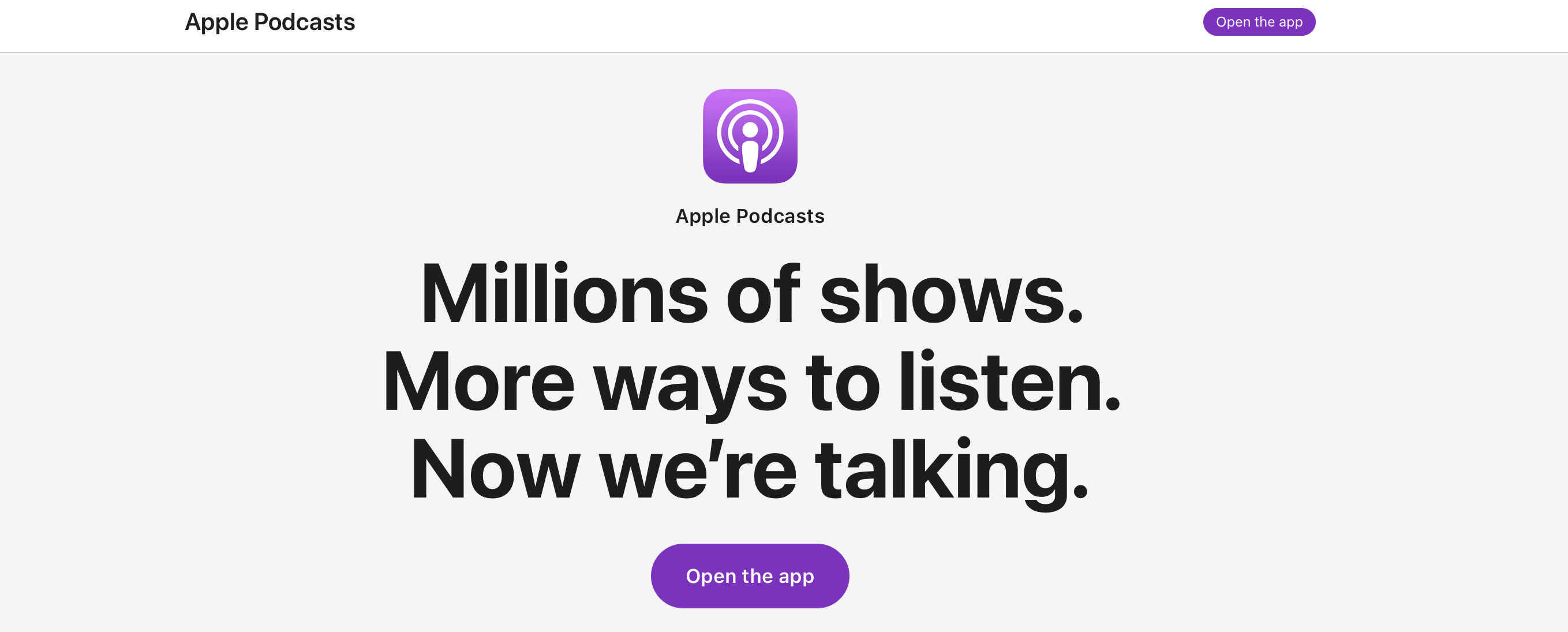 Apple podcasts