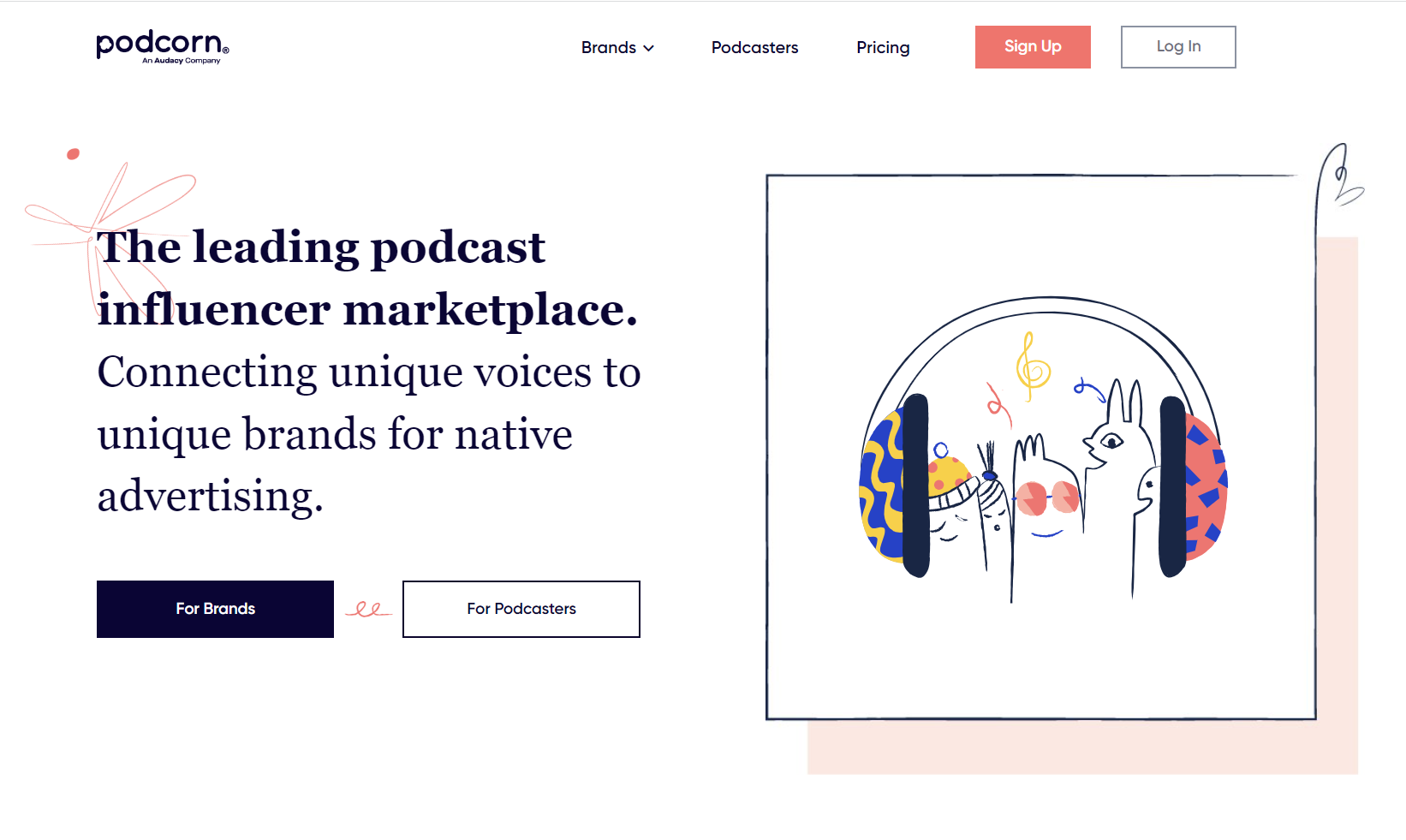 Podcorn: the leading podcast influencer marketplace
