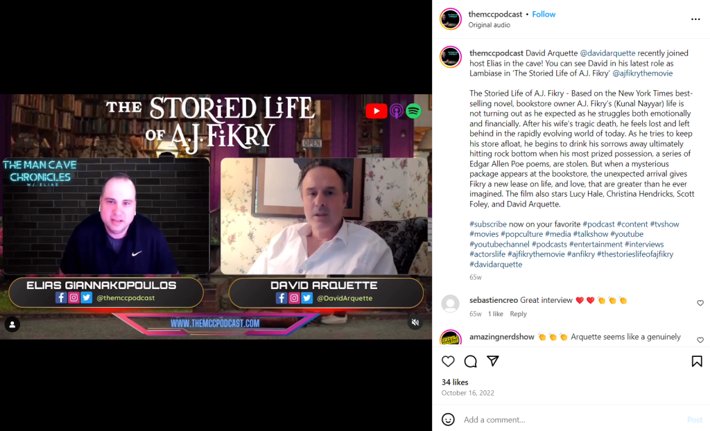 Use keywords in social media captions and hashtags