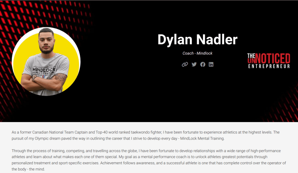 podcast guest bio template