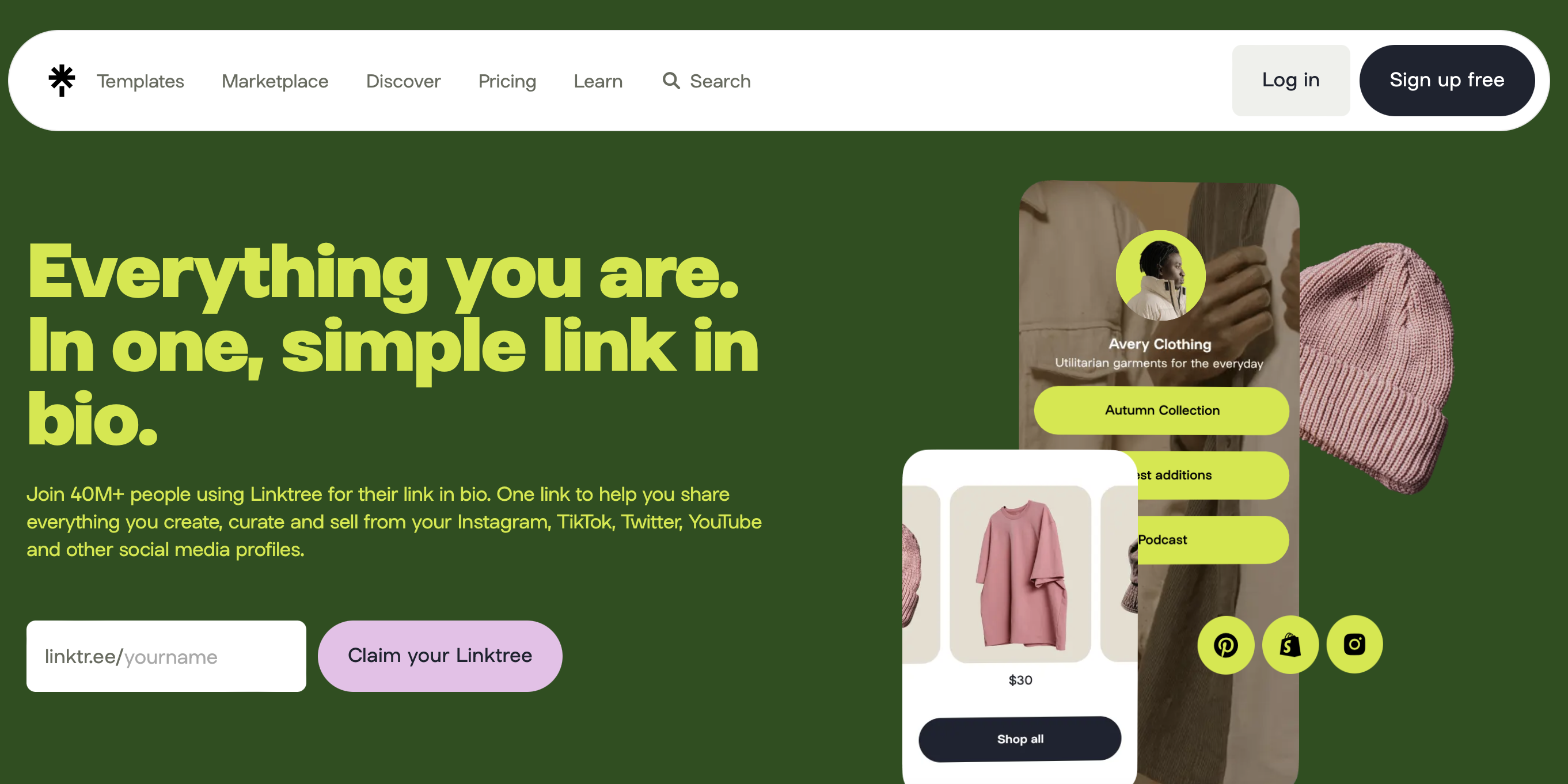 Linktree is one of the best link in bio tools for Podcasters