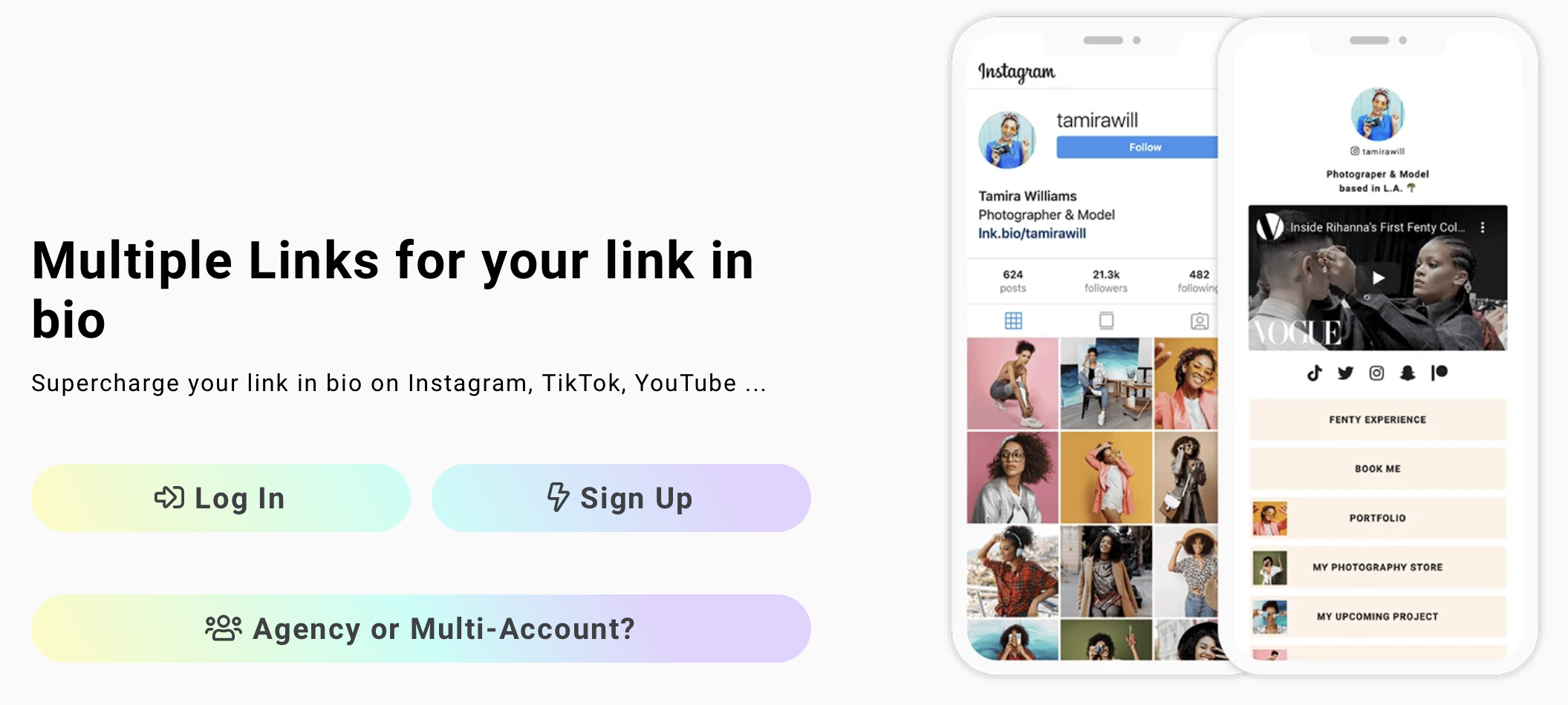 Lnk.Bio is a simple link in bio tool for beginners