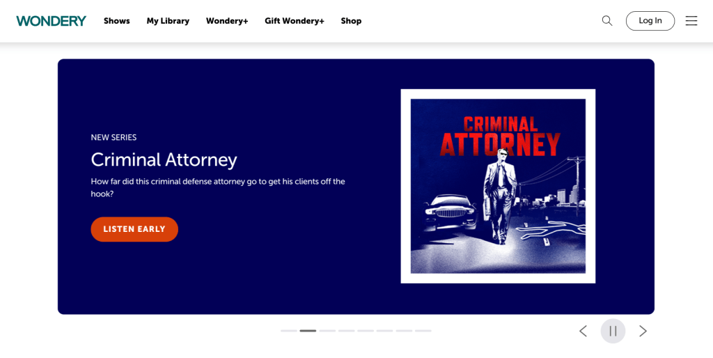 Wondery podcast network