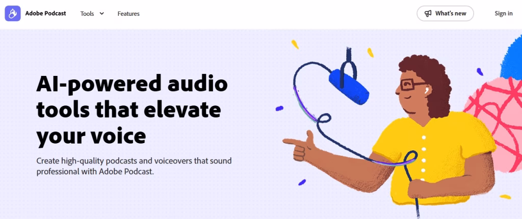 Adobe Podcast AI